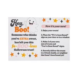 Halloween You'Ve Been Booed Ghost Bag Starter Kit For 12<Oriental Trading Shop