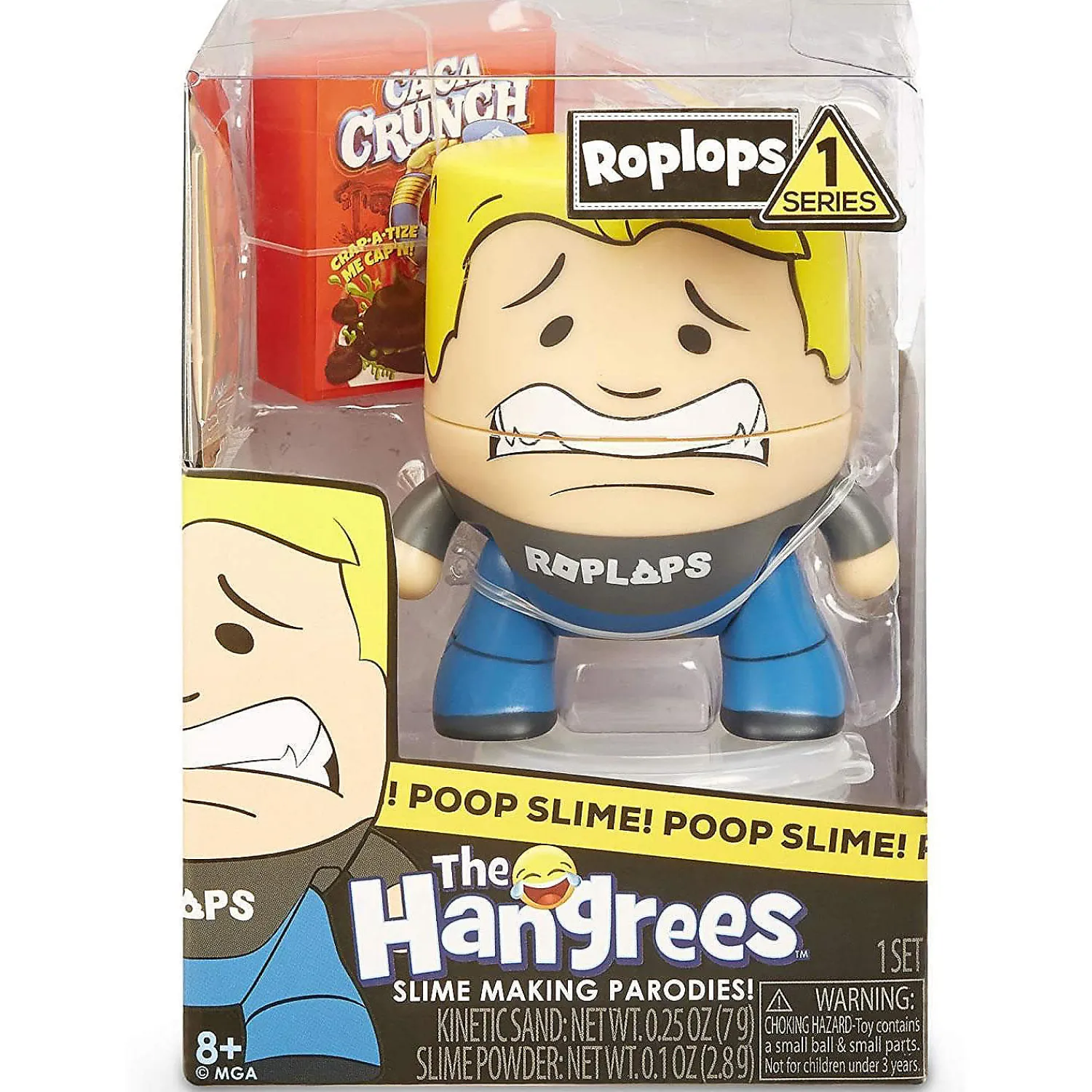 hangrees_the_roplops_caca_0.webp Oriental Trading Character Toys*Hangrees The Roplops Caca Crunch Parody Doll Figure Slime Farts Poop Mga