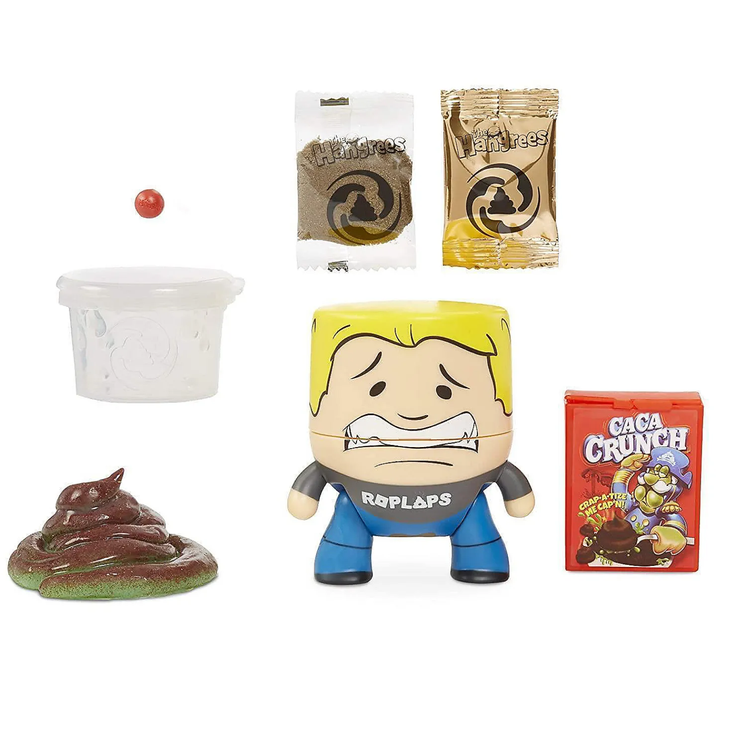 hangrees_the_roplops_caca_1.webp Oriental Trading Character Toys*Hangrees The Roplops Caca Crunch Parody Doll Figure Slime Farts Poop Mga