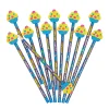 Oriental Trading Pencils*Happy Birthday Pencils With Cupcake Pencil Top Erasers - 12 Pc.
