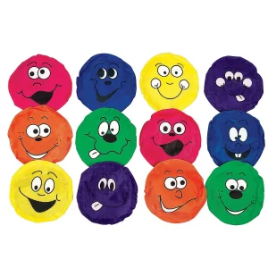 Oriental Trading Bean Bag & Ring Toss*Happy Face Bean Bags - 12 Pc.