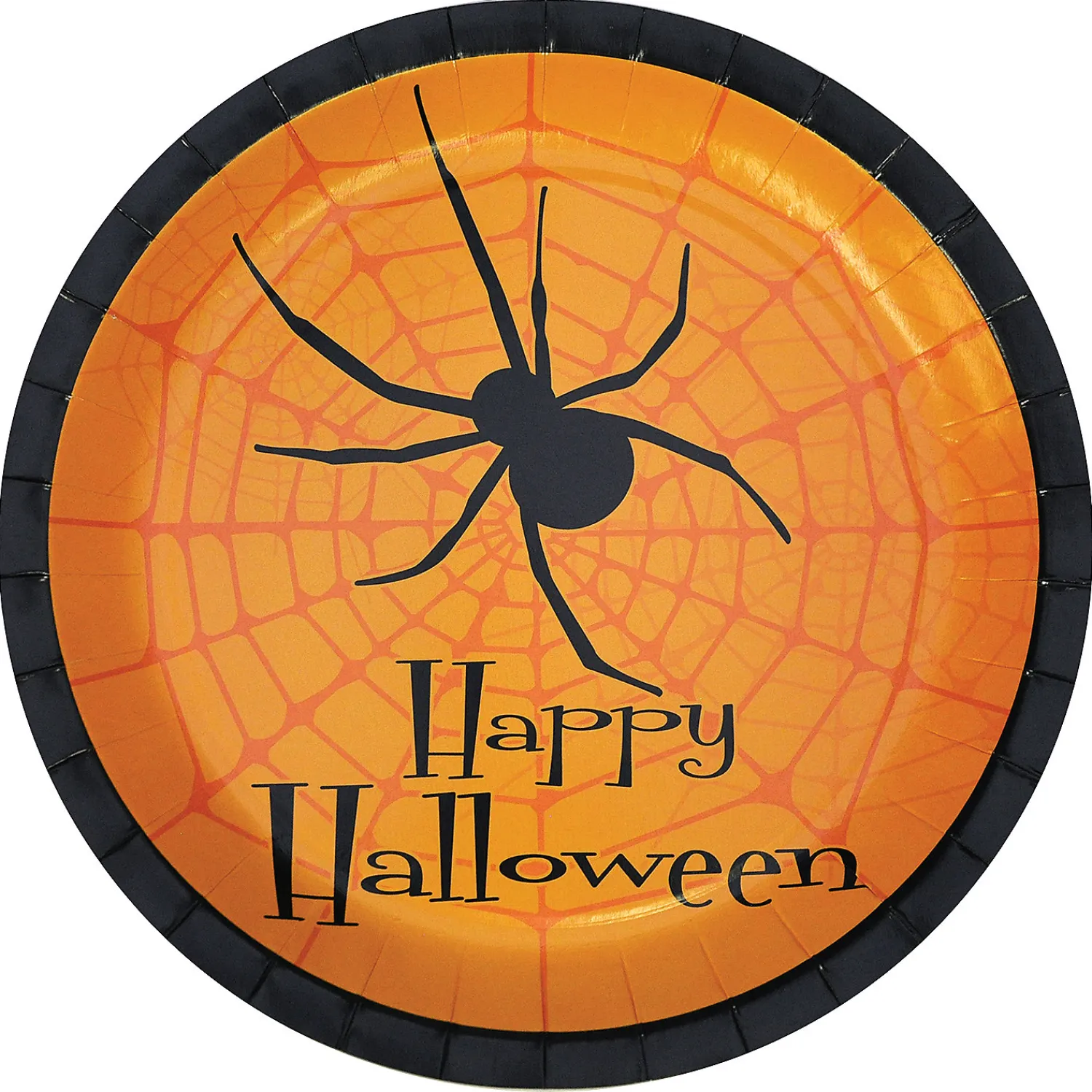 happy_halloween_spider_pa_0.webp Happy Halloween Spider Party Paper Dinner Plates - 8 Ct.<Oriental Trading Hot