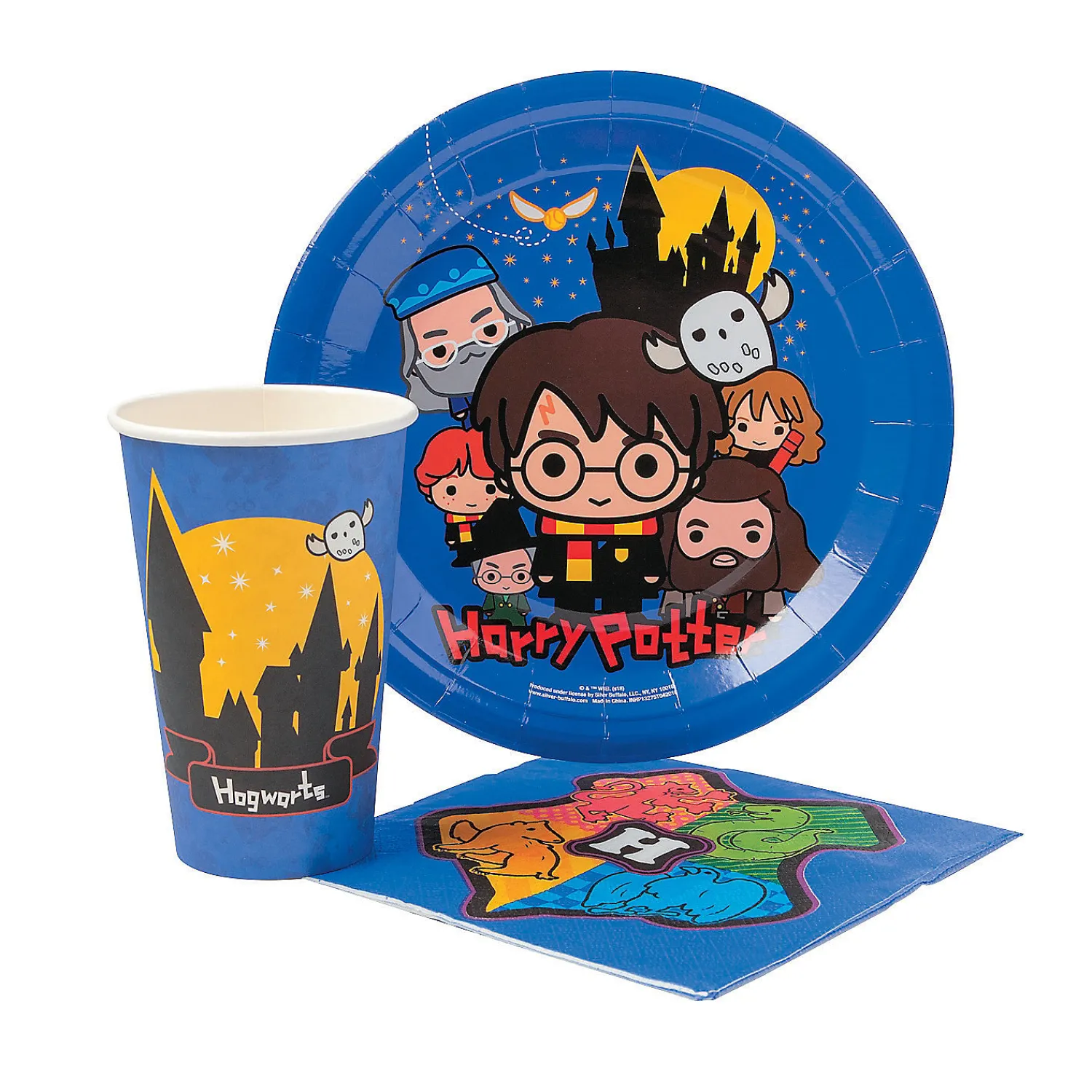 harry_potter_chibi_cartoo_0.webp Harry Potter™ Chibi Cartoon Tableware Kit For 20<Oriental Trading Fashion