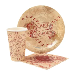 Harry Potter™ Mischief Managed Tableware Kit For 20 Guests<Oriental Trading Clearance