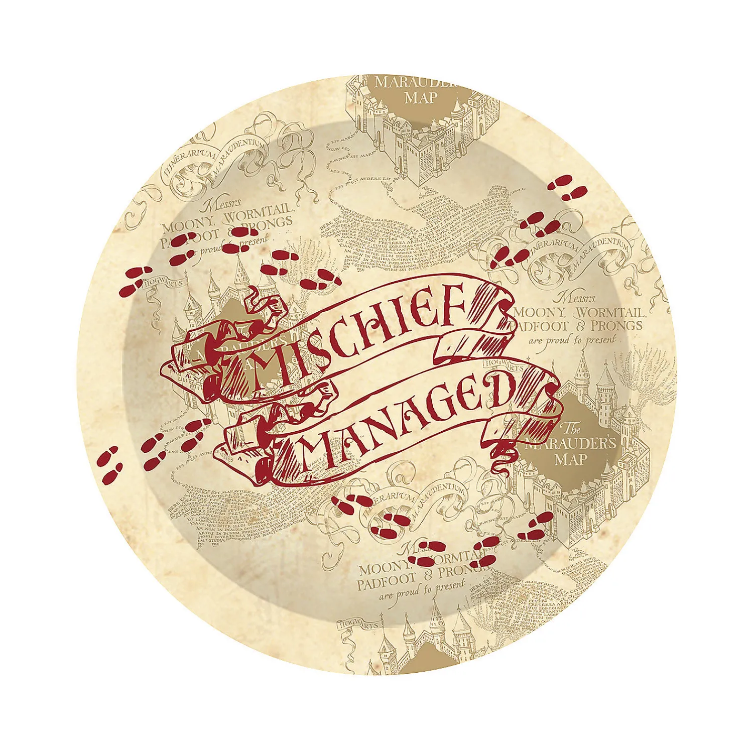 harry_potter_mischief_man_2-1.webp Harry Potter™ Mischief Managed Tableware Kit For 20 Guests<Oriental Trading Fashion