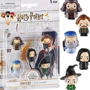 Oriental Trading Character Toys*Harry Potter Pencil Toppers 5Pk Rubeus Remus Severus Albus Minerva Pmi International