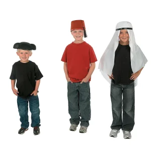 Oriental Trading Pretend Play*Hats Around The World Assortment - 11 Pc.