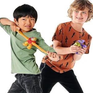 Oriental Trading Character Toys*Heroes Of Goo Jit Zu Galaxy Attack Versus Pack Sun Fire Blazagon Vs Dark Matter Terrack