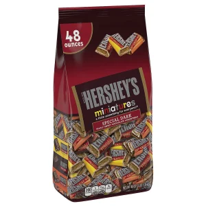 Hershey's Special Dark Mildly Sweet Chocolate Miniatures Assortment, 48 Oz<Oriental Trading Hot