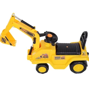 Homcom No Power 3 In 1 Ride On Excavator Digger Construction Truck<Oriental Trading Cheap