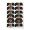 Oriental Trading Temporary Tattoos*Homecoming Spirit Eyeblack Temporary Tattoos - 12 Pc.