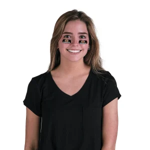 Oriental Trading Temporary Tattoos*Homecoming Spirit Eyeblack Temporary Tattoos - 12 Pc.