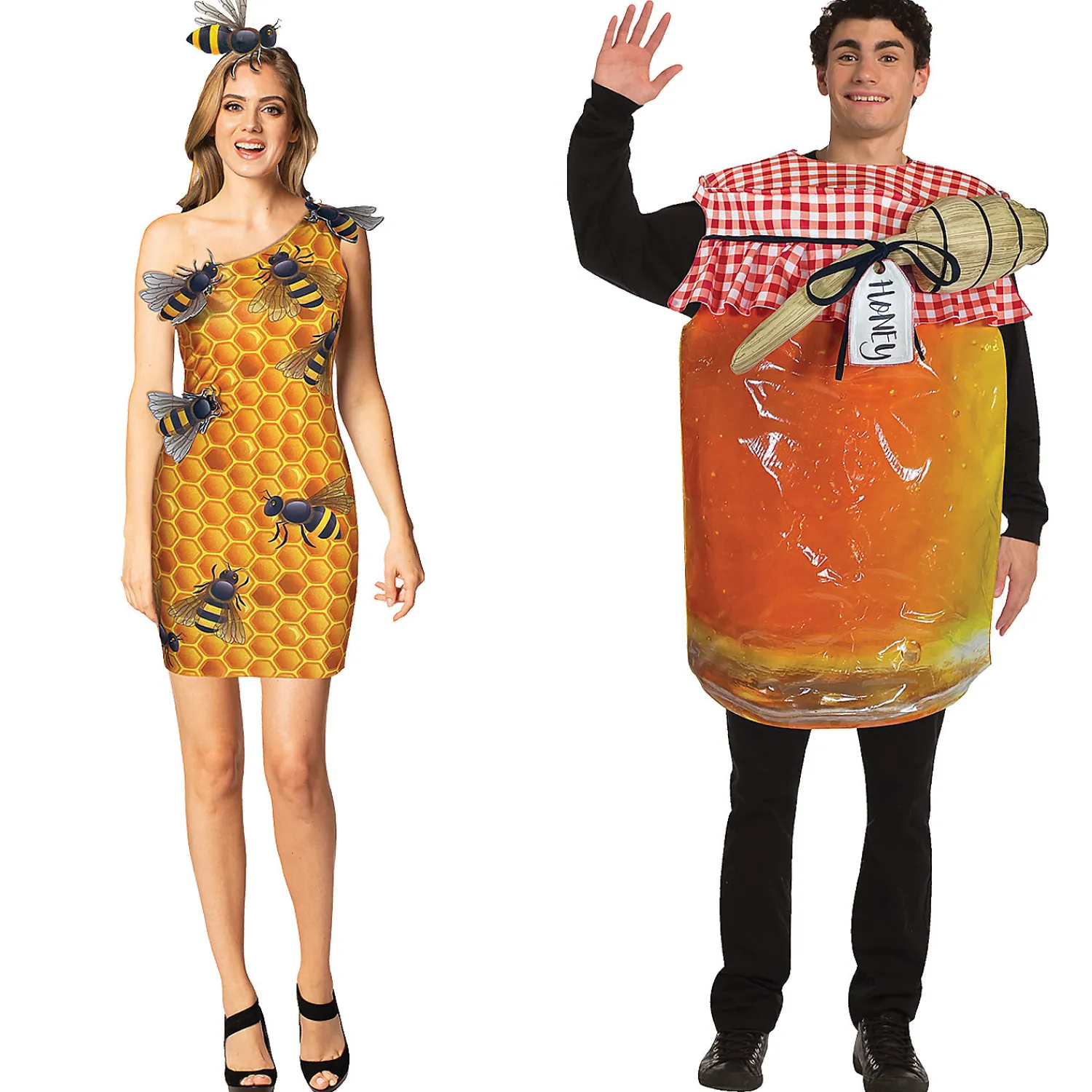 honey_comb_couples_costum_0.webp Honey Comb Couples Costumes<Oriental Trading Cheap