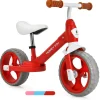 Honey Joy Toddler Balance Bike W/ Feetrests For 2-5 Yr Red<Oriental Trading Clearance