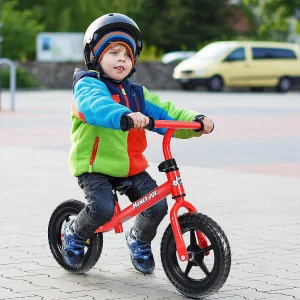 Honeyjoy Balance Bike No Pedal W/ Adjustable Handlebar & Seat Red<Oriental Trading Best
