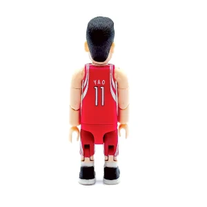 Oriental Trading Character Toys*Houston Rockets Nba Smiti 3 Inch Mini Figure Yao Ming