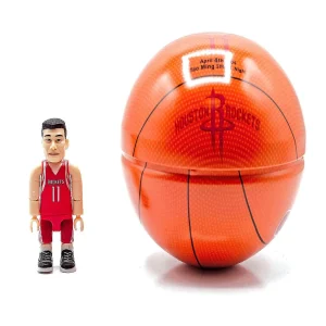 Oriental Trading Character Toys*Houston Rockets Nba Smiti 3 Inch Mini Figure Yao Ming