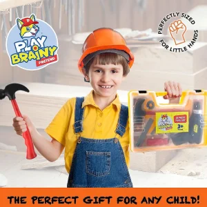 Oriental Trading Pretend Play*Https://Playbrainy.Com/Collections/Trending/Products/Play-Brainy-Pretend-Kids-Tool-Kit-23-Pc-Set#:~:Text=PlayBrainyPretendKidsToolKit23P