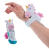 Oriental Trading Stuffed Animals & Plush Toys*Hugging Stuffed Unicorn Slap Bracelets - 12 Pc.