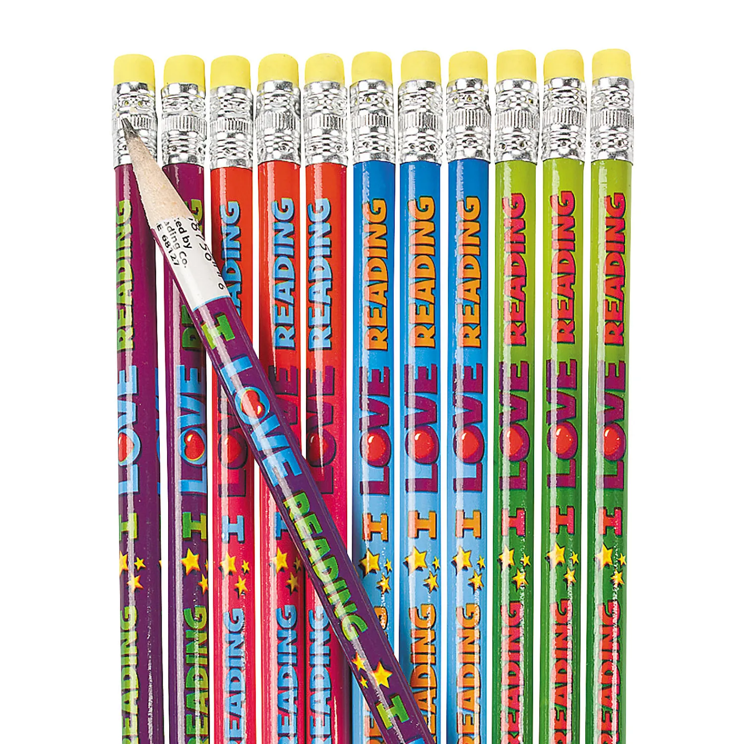 i_love_reading_pencils____0.webp Oriental Trading Pencils*I Love Reading Pencils - 24 Pc.