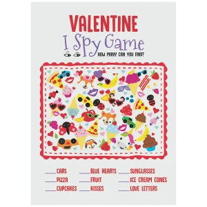 Oriental Trading Games*I Spy Valentine's Day Activity Sheets - 24 Pc.
