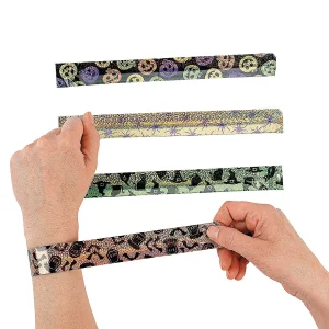 Oriental Trading Bracelets*Iconic Halloween Slap Bracelets - 12 Pc.