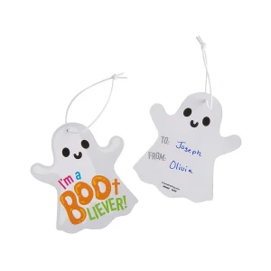 I'M A Boo-Liever Ghost Pull-Back Toys With Card - 24 Pc.<Oriental Trading Flash Sale