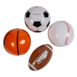 Oriental Trading Inflatable Toys*Inflatable 11" Sport Ball Assortment - 12 Pc.