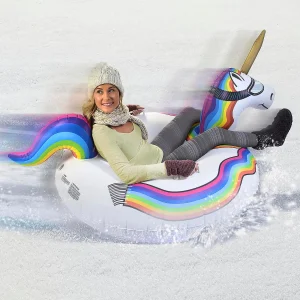 Inflatable Gofloats™ Unicorn Winter Snow Tube<Oriental Trading Best