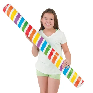 Inflatable Rainbow Pool Noodles - 6 Pc.<Oriental Trading Cheap