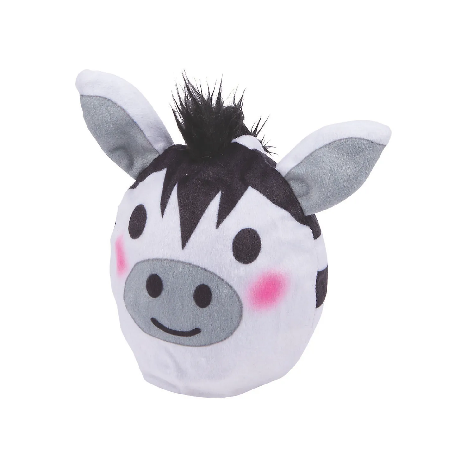 inflatable_stuffed_zebra__0.webp Oriental Trading Inflatable Toys*Inflatable Stuffed Zebra Balls - 6 Pc.