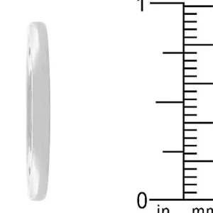 Oriental Trading Rings*J Goodin 2 Mm Stainless Steel Wedding Band Size 5