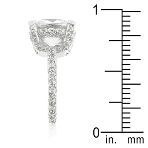 Oriental Trading Rings*J Goodin Brilliant Engagement Ring Size 8
