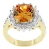 Oriental Trading Rings*J Goodin Champagne Cambridge Elegance Ring Size 9