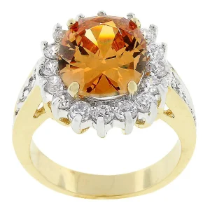 Oriental Trading Rings*J Goodin Champagne Cambridge Elegance Ring Size 9
