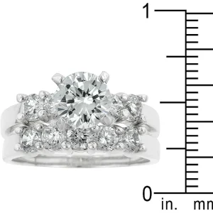 Oriental Trading Rings*J Goodin Classic Wedding Set Size 8