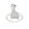 Oriental Trading Rings*J Goodin Cubic Zirconia Giraffe Ring Size 6