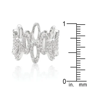 Oriental Trading Rings*J Goodin Cubic Zirconia Oval Fashion Ring Size 9