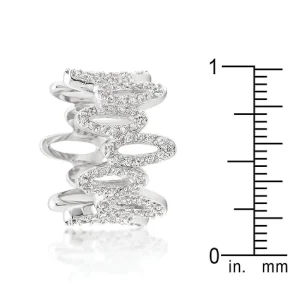 Oriental Trading Rings*J Goodin Cubic Zirconia Oval Fashion Ring Size 5