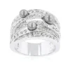 Oriental Trading Rings*J Goodin Gray Pearl Cocktail Ring Size 11