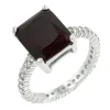 Oriental Trading Rings*J Goodin Radiant Cut Ruby Engagement Ring Size 9
