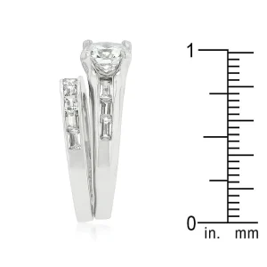 Oriental Trading Rings*J Goodin Silvertone Stackable Ring Set Size 9