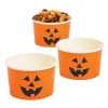 Jack-O'-Lantern Disposable Paper Snack Cups - 25 Pc.<Oriental Trading Shop