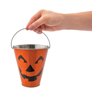 Jack-O'-Lantern Galvanized Pails - 12 Pc.<Oriental Trading Cheap