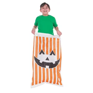 Jack-O'-Lantern Potato Sack Race Bags - 12 Pc.<Oriental Trading Best Sale