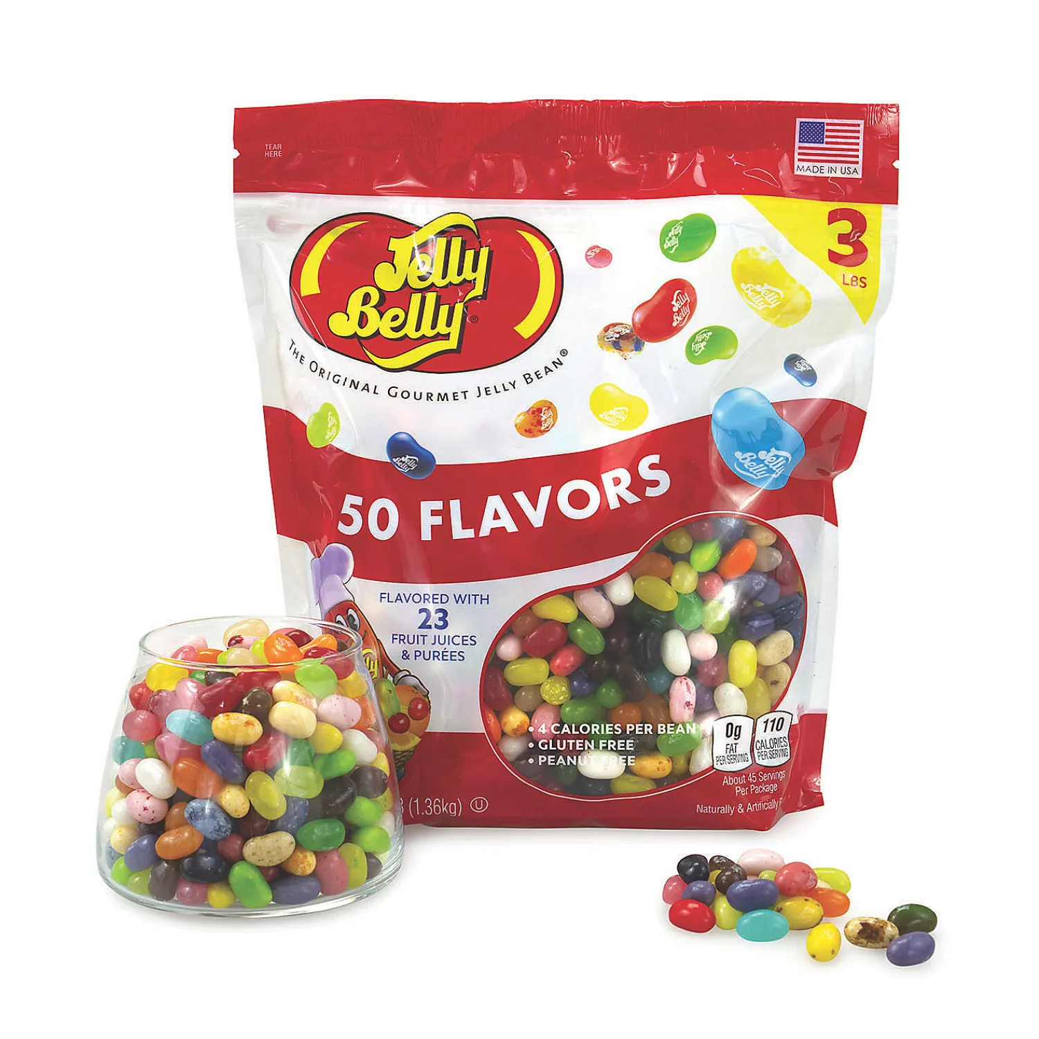 jelly_belly__flavors_jell_4.webp Jelly Belly 50 Flavors Jelly Beans Assortment, 3 Lb<Oriental Trading Clearance