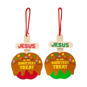 Jesus Is The Sweetest Treat Ornament Craft Kit - Makes 12<Oriental Trading Cheap