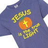 Jesus Is The True Light Youth T-Shirt<Oriental Trading Clearance