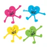 Oriental Trading Character Toys*Jesus Loves Me Heart Bendables - 12 Pc.