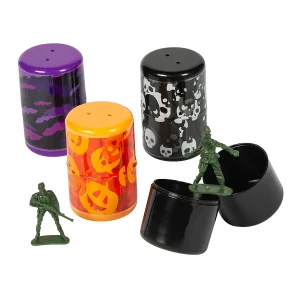 Jumbo Army Toy-Filled Halloween Containers - 12 Pc.<Oriental Trading Shop